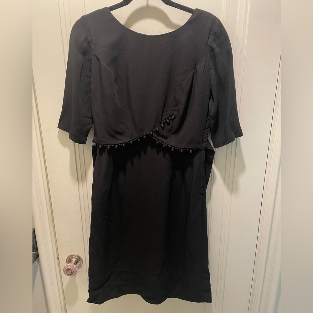 Vintage 60’s little black belted dress